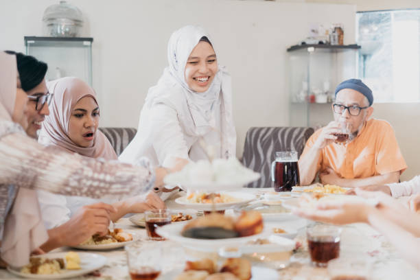 istock Family Eating Together During Hari Raya Aidilfitri 1146943933