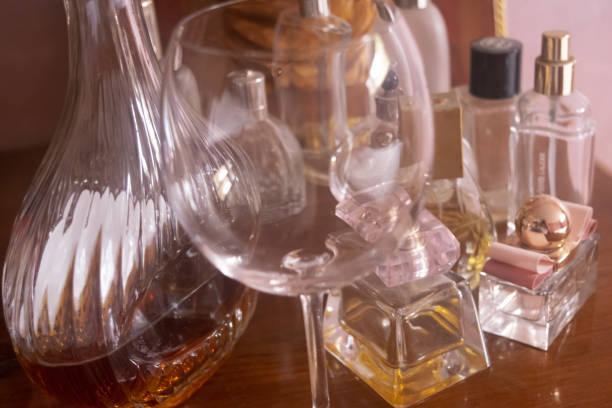 istock balloon and old bottle of brandy 1146944961