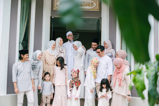 istock Malaysian Family Celebrating Hari Raya Eid Mubarak at Home 1146945175