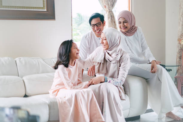 istock Hari Raya Celebration with Family 1146945267