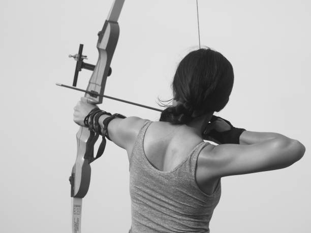 istock Asian Archery woman 1146949205