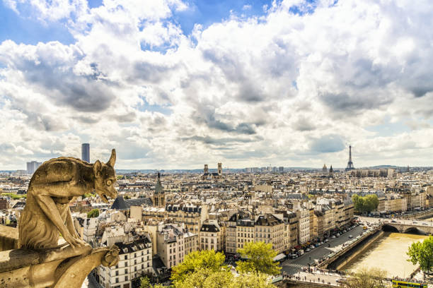 istock Gargoyle on Notre Dame Cathedral, Paris 1146956856