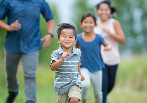 istock Family playing outside 1146961132