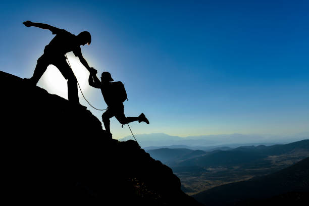 istock combat and energetic people positions to achieve together 1146964344