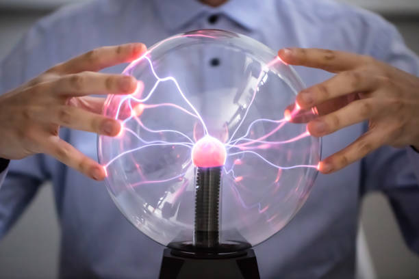 istock Fortune Teller Holding Hand Over The Glowing Crystal Ball 1146965532