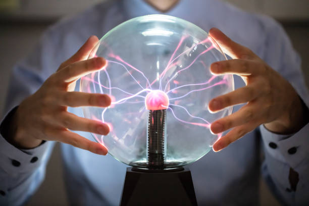 istock Fortune Teller Holding Hand Over The Glowing Crystal Ball 1146965544
