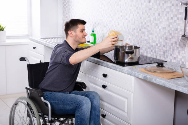 istock Man Preparing Food In Kitchen 1146966652