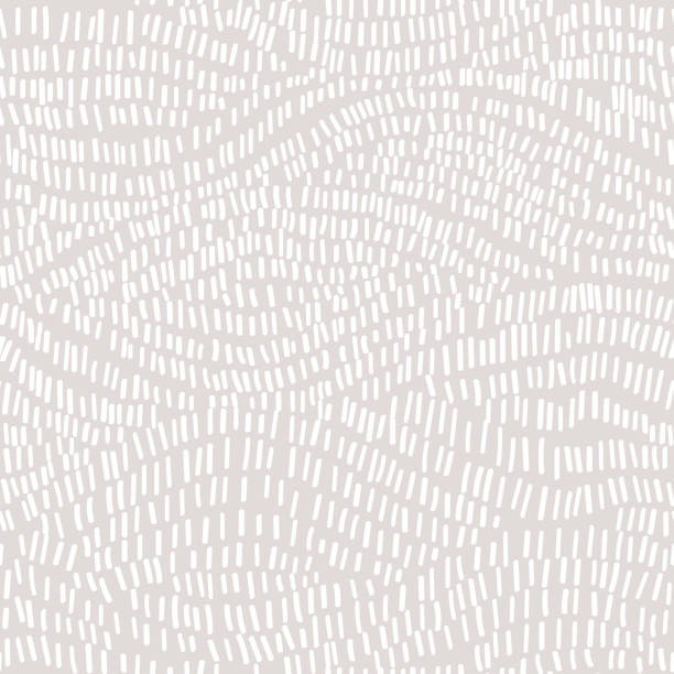 abstrakcyjne tło wektorowe, odręczne bazgroły bezszwowy wzór z prostymi kształtami geometrycznymi. - repeating wallpaper stock illustrations