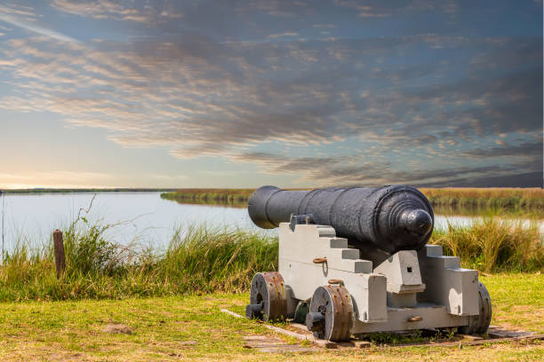 istock Cannon on Edge of Marsh 1146974563