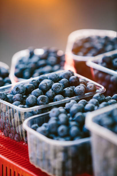 istock Blueberries at Farmers' market 1146975763
