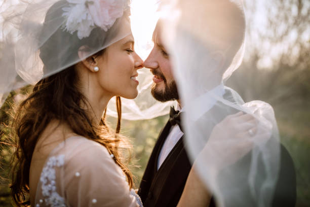 istock Bride and Groom enjoying in their love 1146981177