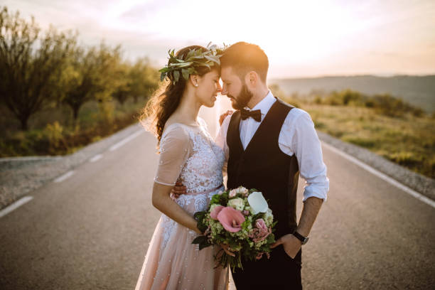 istock Bride and Groom enjoying in their love 1146981195