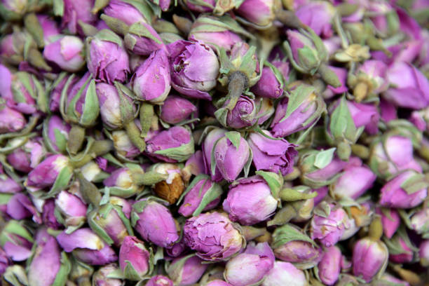 istock Dried rosebuds  for traditional Turkish herbal tea 1146987750