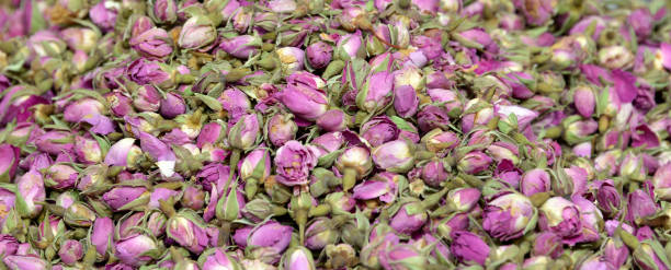 istock Dried rosebuds  for traditional Turkish herbal tea 1146987754