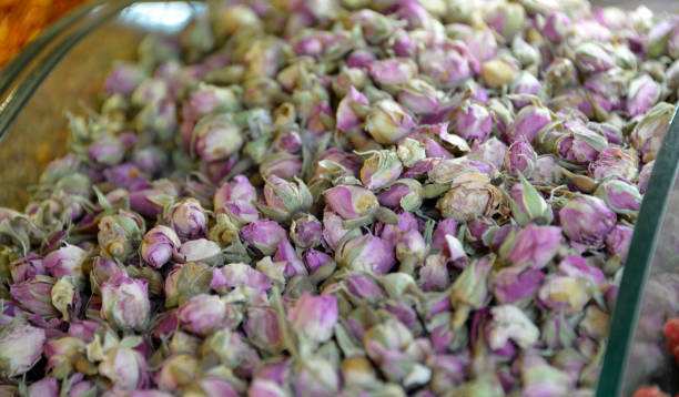 istock Dried rosebuds  for traditional Turkish herbal tea 1146987755