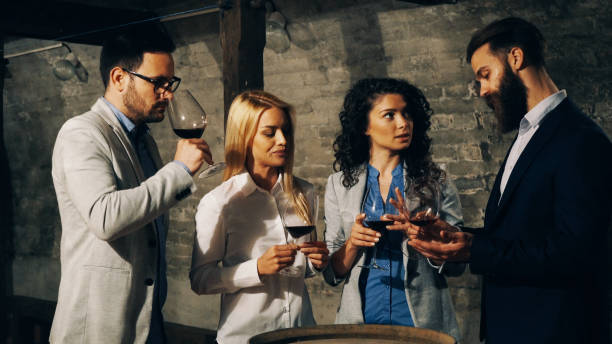 istock Friends tasting wine together 1146995442