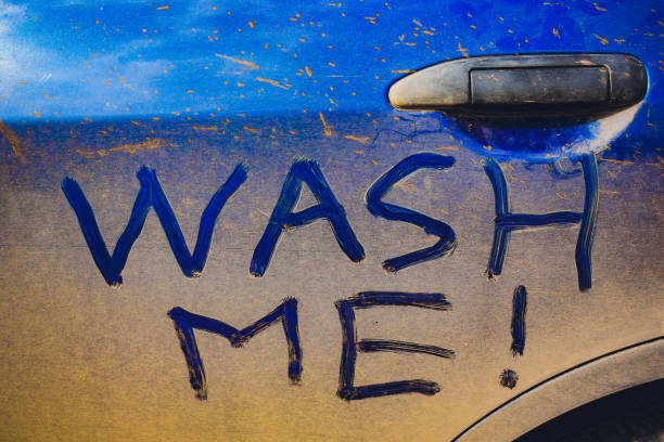 istock Wash Me Words on Dirty Car 1146999970