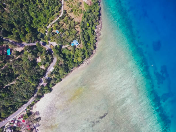 istock Patong view from Tri Trang beach top view 1147001026