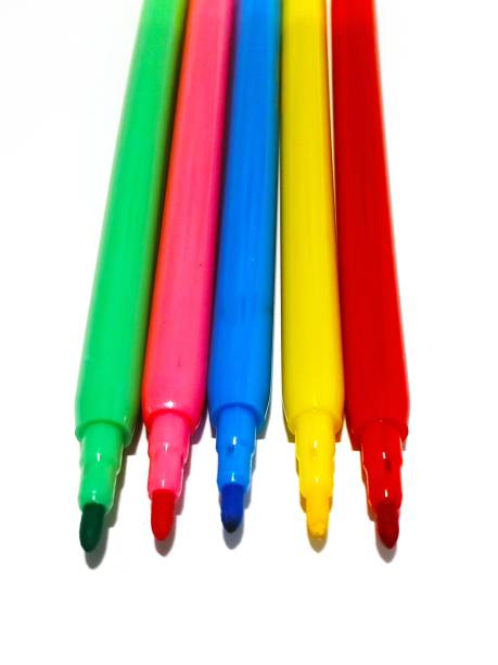 istock Set of bright markers 1147003311