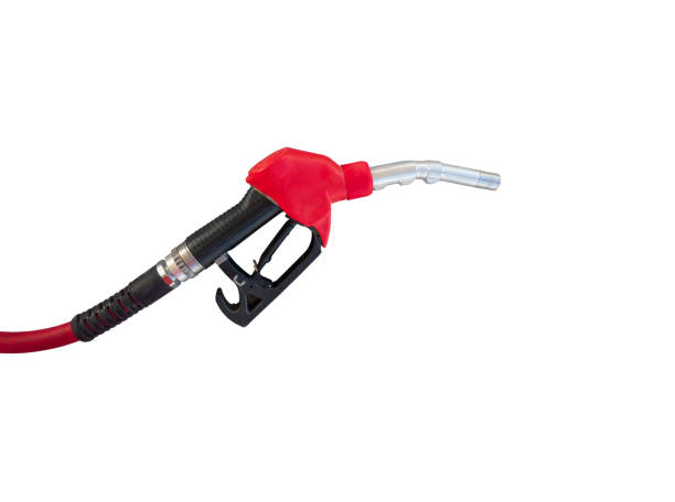 istock nozzle Oil pump technology separated from the white background clipping part 1147007067