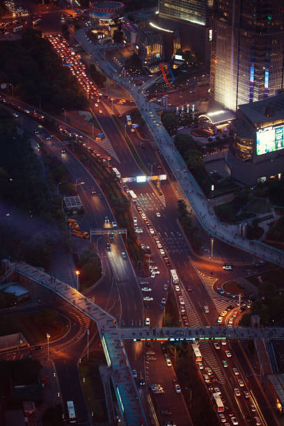 istock Shanghainese roads seen from above 1147009634