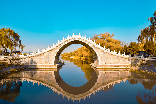 Xiu Yi Bridge in Summer Palace