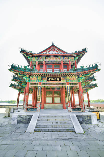 Pavilion in Summer Palace a Pavilion in Summer Palace 秋天 stock pictures, royalty-free photos & images
