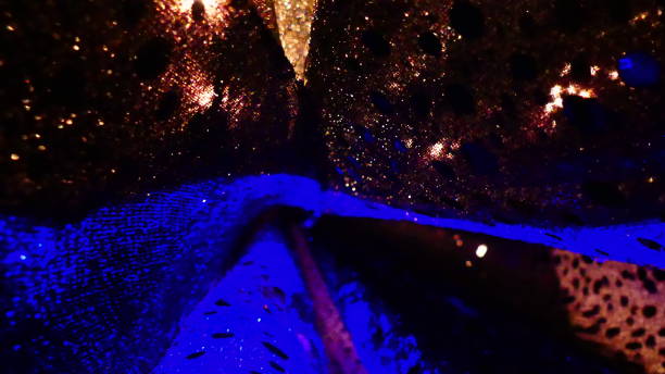 istock Shiny fabrics with glitter in close-up 1147011354