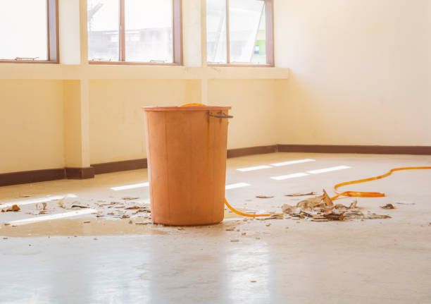 istock water leak drop interior office building in red bucket from gypsum ceiling and flow on terrazzo floor 1147021534