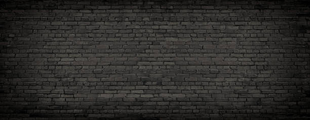 istock black brick wall, texture of dark brickwork close-up 1147023652