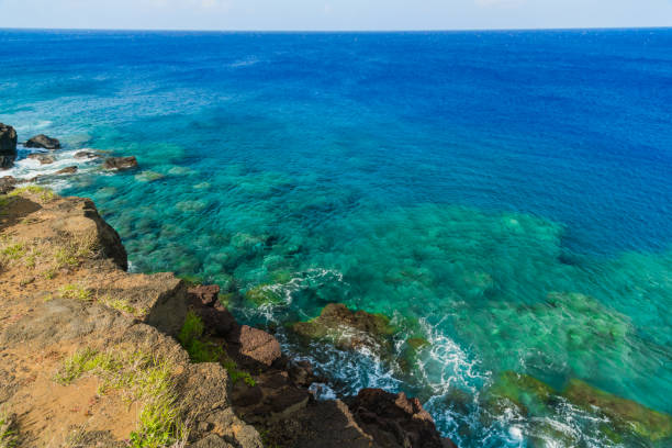 Coastline of Big Hawaii Island