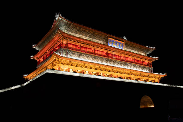 istock Drum Tower in Xi'an at Night 1147030985