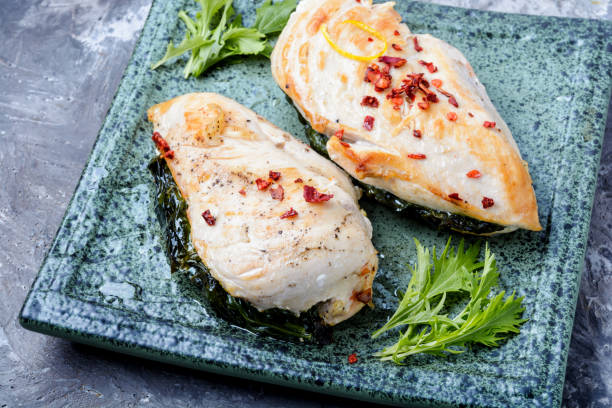 istock Grilled healthy chicken breasts 1147040732