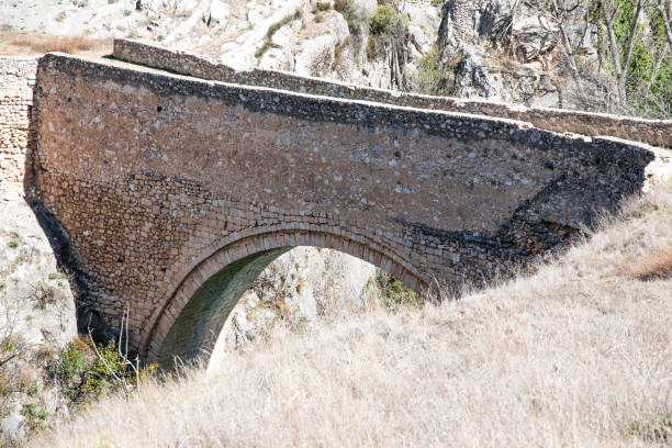 istock Picazo bridge in Alarcon, Spain 1147044915