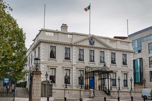 Mansion House on Dawson Street, Dublin, has been the official residence of the Lord Mayor of Dublin since 1715, Ireland