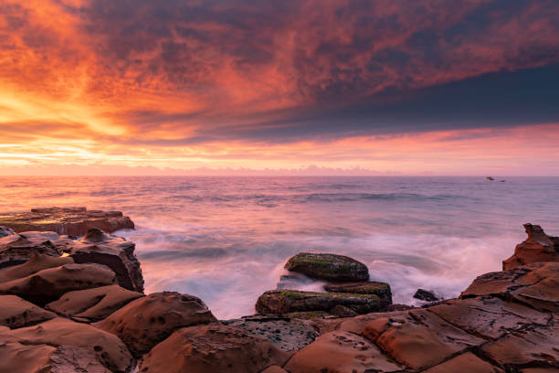 istock Coastal Seascape from Sandstone Headland 1147062998