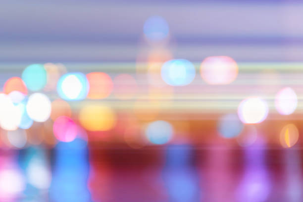 istock Abstract colorful circular bokeh background, abstract background 1147064663