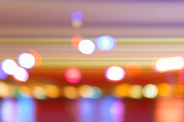 istock Abstract colorful circular bokeh background, abstract background 1147064709