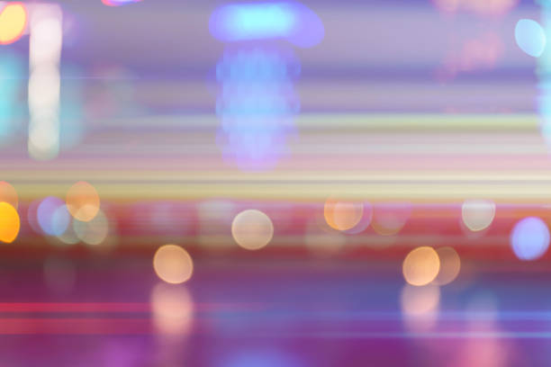 istock Abstract colorful circular bokeh background, abstract background 1147064729