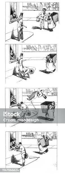 Woman Of Desire Stock Illustration - Download Image Now - Comic Book, Humor, Old-fashioned