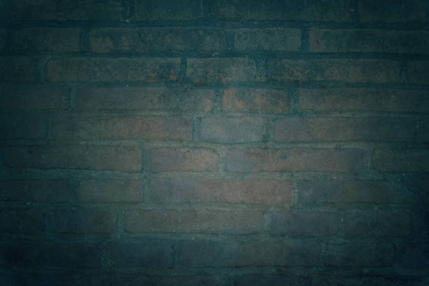 istock dark blue and vintage cement brick wallpaper 1147067896