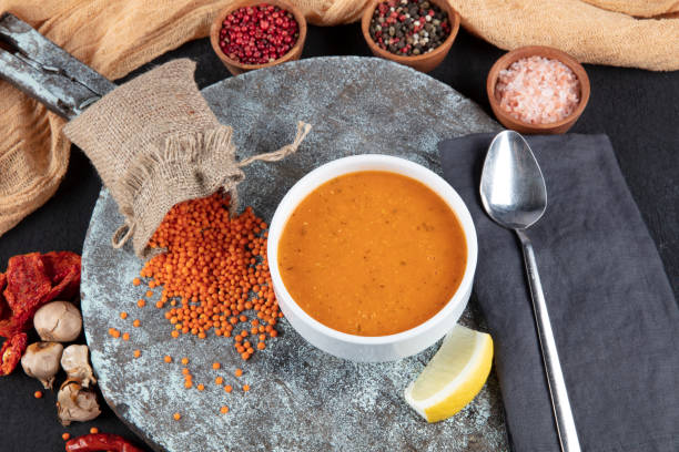 istock Turkish Cuisine Ezogelin Soup 1147068202