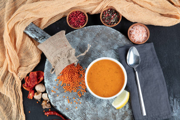istock Turkish Cuisine Ezogelin Soup 1147069031