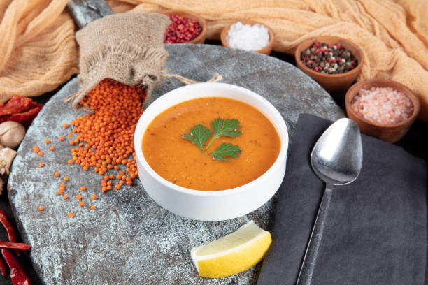 istock Turkish Cuisine Ezogelin Soup 1147069207
