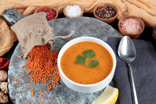 istock Turkish Cuisine Ezogelin Soup 1147069314