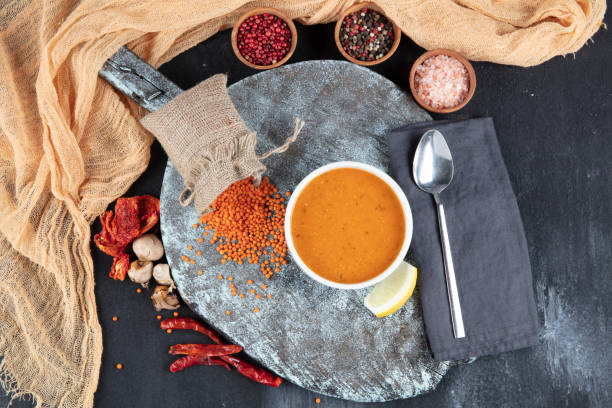 istock Turkish Cuisine Ezogelin Soup 1147069459