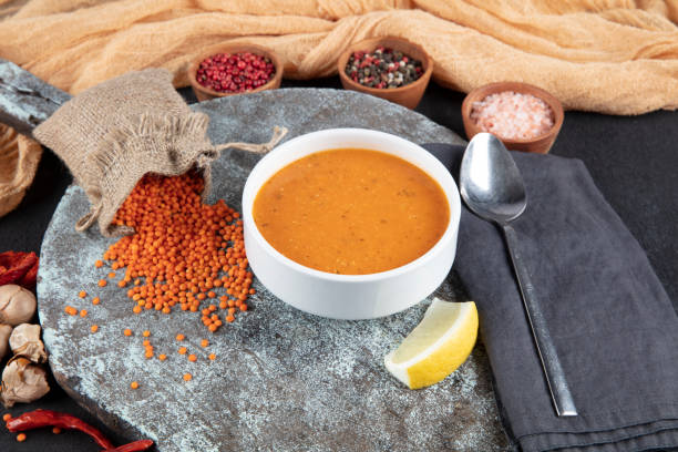 istock Turkish Cuisine Ezogelin Soup 1147070701