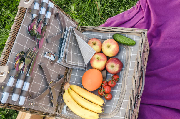 istock picnic basket with food 1147072121