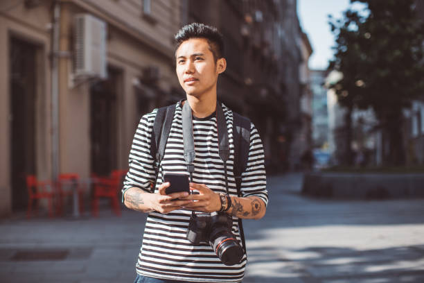 istock Tourist enjoy in vacation 1147074028