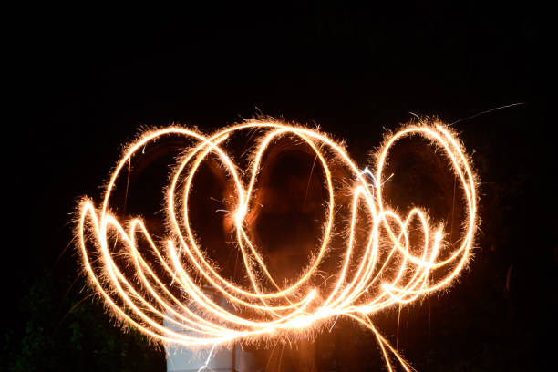 Light painting photographs
